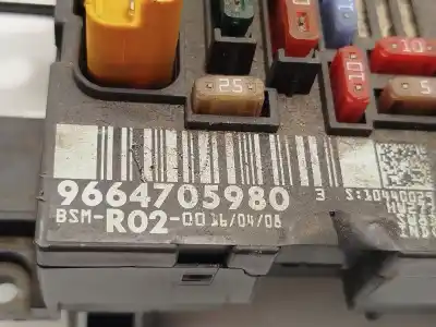 Автозапчасти б/у блок реле/предохранителей за citroen c5 iii (rd_) 2.2 hdi (rd4hth) ссылки oem iam 9664705980  9807028580