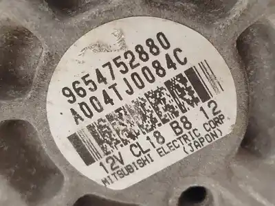 Автозапчастина б/у генератор для citroen c5 iii (rd_) 2.2 hdi (rd4hth) посилання на oem iam 9654752880 a004tj0084c 