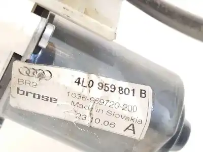 Автозапчасти б/у регулятор стекла переднего левого за audi q7 (4lb) 3.0 tdi quattro ссылки oem iam 4l0837461a  4l0959801b