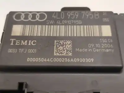 Автозапчасти б/у блок управления комфортом за audi q7 (4lb) 3.0 tdi quattro ссылки oem iam 4l0959795b  