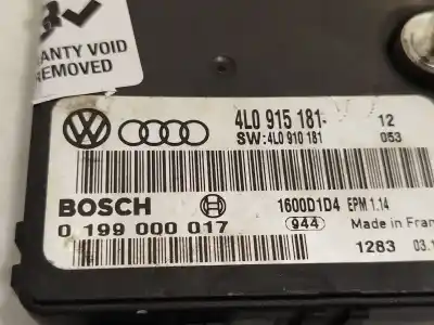 Second-hand car spare part electronic module for audi q7 (4lb) 3.0 tdi quattro oem iam references 4l0915181 0199000017 4l0910181