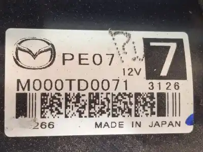 Автозапчастина б/у двигун запускається для mazda 3 fastback (bp) 2.0 skyactiv-g m hybrid посилання на oem iam pe0718400 m000td0071 