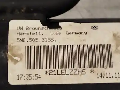 Автозапчастина б/у задня вісь для audi q3 (8ub, 8ug) 2.0 tdi посилання на oem iam 5n0505315s  