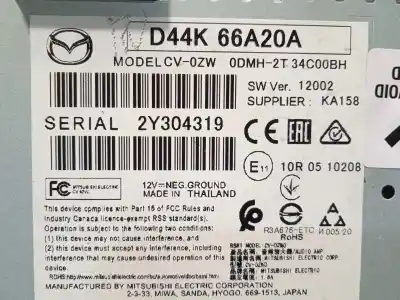 Tweedehands auto-onderdeel elektronische module voor mazda 3 fastback (bp) 2.0 skyactiv-g m hybrid oem iam-referenties d44k66a20a  