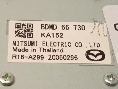 Peça sobressalente para automóvel em segunda mão antena por mazda 3 fastback (bp) 2.0 skyactiv-g m hybrid referências oem iam bdmd66t30  