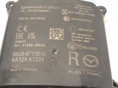 İkinci el araba yedek parçası elektronik modül için mazda 3 fastback (bp) 2.0 skyactiv-g m hybrid oem iam referansları b0j967y30d  