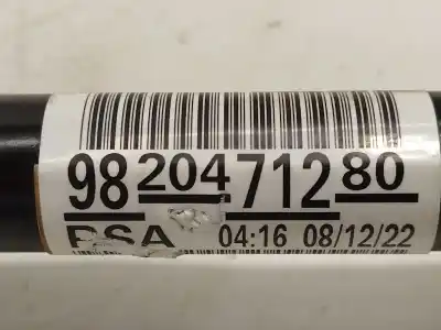 Автозапчастина б/у передня ліва трансмісія для fiat doblo furgoneta/monovolumen (510_, 511_) bluehdi 100 посилання на oem iam 9820471280  