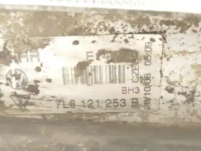 Автозапчастина б/у водяний радіатор для audi q7 (4lb) 3.0 tdi quattro посилання на oem iam 7l6121253b  