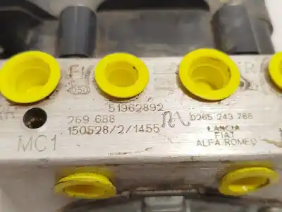 Peça sobressalente para automóvel em segunda mão abs por citroen nemo monospace 1.3 hdi 75 referências oem iam 51962892 2696888 0265243766