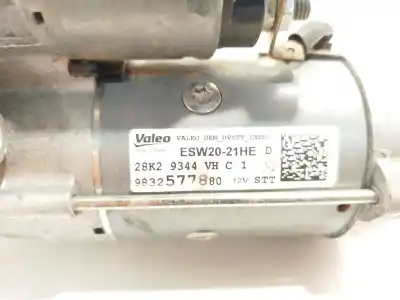 Автозапчастина б/у двигун запускається для fiat doblo furgoneta/monovolumen (510_, 511_) bluehdi 100 посилання на oem iam 9832577880 esw2021he 