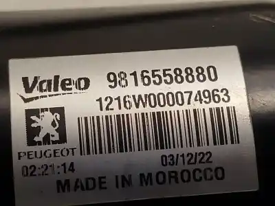 Автозапчасти б/у мотор переднего стеклоочистителя за fiat doblo furgoneta/monovolumen (510_, 511_) bluehdi 100 ссылки oem iam 9816558880 w000074963 