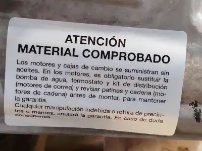 Автозапчастина б/у коробка передач для fiat doblo furgoneta/monovolumen (510_, 511_) bluehdi 100 посилання на oem iam 20v261  9837381880