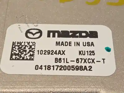 Peça sobressalente para automóvel em segunda mão módulo eletrônico por mazda cx-5 (kf) 2.5 awd referências oem iam b61l67xcxt  