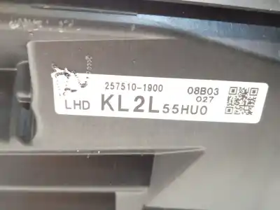 Second-hand car spare part multifunction display for mazda cx-5 (kf) 2.5 awd oem iam references kl2l55hu0 2575101900 