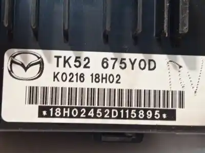 İkinci el araba yedek parçası elektronik modül için mazda cx-5 (kf) 2.5 awd oem iam referansları tk52675y0d k021618h02 