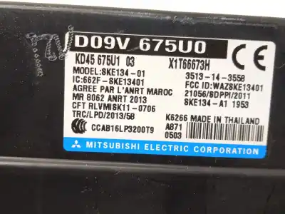Second-hand car spare part electronic module for mazda cx-5 (kf) 2.5 awd oem iam references d09v675u0 kd45675u1 kd45675u0