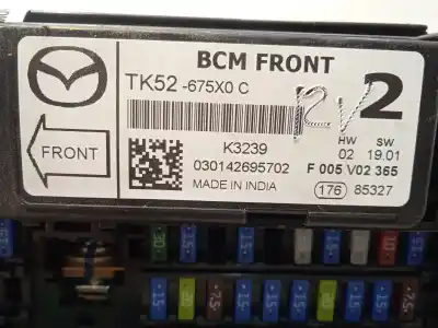 İkinci el araba yedek parçası röle/sigorta kutusu için mazda cx-5 (kf) 2.5 awd oem iam referansları tk52675x0c  