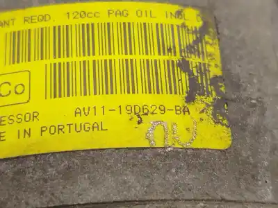 Peça sobressalente para automóvel em segunda mão compressor de ar condicionado a/a a/c por ford focus iii 1.6 tdci referências oem iam av1119d629ba  2025775