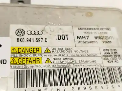 Автозапчастина б/у лівий світлодіодний блок для audi q3 (8ub, 8ug) 2.0 tdi посилання на oem iam 8k0941597c w003t20171 