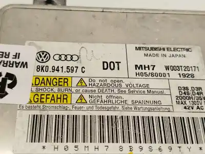 Second-hand car spare part right led control unit for audi q3 (8ub, 8ug) 2.0 tdi oem iam references 8k0941597c w003t20171 