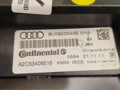 Автозапчасти б/у климат-контроль за audi q3 (8ub, 8ug) 2.0 tdi ссылки oem iam 8u0820043b  8u0820043bxha