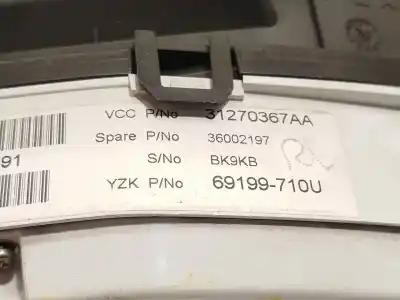 Peça sobressalente para automóvel em segunda mão quadrante por volvo s80 ii (124) d5 referências oem iam 31270367aa  
