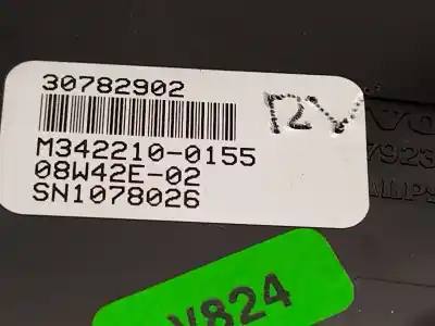 Second-hand car spare part multifunction switch for volvo s80 ii (124) d5 oem iam references 30782902 m3422100155 