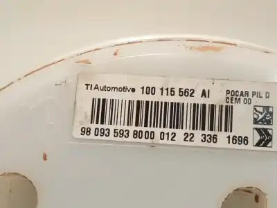 Автозапчастина б/у паливний насос для fiat doblo furgoneta/monovolumen (510_, 511_) bluehdi 100 посилання на oem iam 9809359380 100115562 