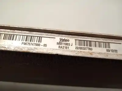 Автозапчастина б/у водяний радіатор для fiat doblo furgoneta/monovolumen (510_, 511_) bluehdi 100 посилання на oem iam 9675747980  p9675747980 Автозапчастина б/у водяний радіатор для fiat doblo furgoneta/monovolumen (510_, 511_) bluehdi 100 посилання на oem iam 9675747980  p9675747980