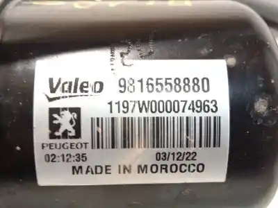 Автозапчасти б/у мотор переднего стеклоочистителя за fiat doblo furgoneta/monovolumen (510_, 511_) bluehdi 100 ссылки oem iam 9816558880 w000083924 