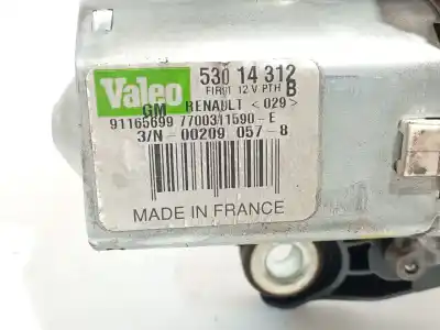 Second-hand car spare part rear windshield wiper motor for nissan primastar autobús (x83) dci 120 oem iam references 91165699 53014312 