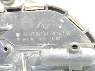 Автозапчасти б/у мотор переднего стеклоочистителя за citroen c4 picasso ii 1.6 hdi / bluehdi 115 ссылки oem iam 9811384780  