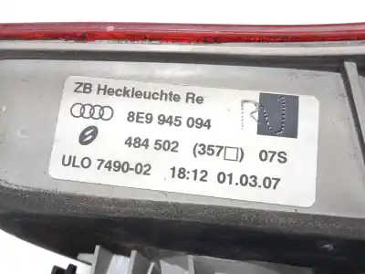 Автозапчасти б/у внутренний правый задний фонарь за audi a4 b7 avant (8ed) 2.0 tdi quattro ссылки oem iam 8e9945094  