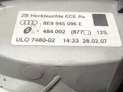 Second-hand car spare part right tailgate light for audi a4 b7 avant (8ed) 2.0 tdi quattro oem iam references 8e9945096e  