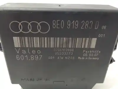 Second-hand car spare part electronic module for audi a4 b7 avant (8ed) 2.0 tdi quattro oem iam references 8e0919283d  