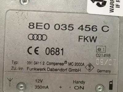 Автозапчасти б/у электронный модуль за audi a4 b7 avant (8ed) 2.0 tdi quattro ссылки oem iam 8e0035456c  
