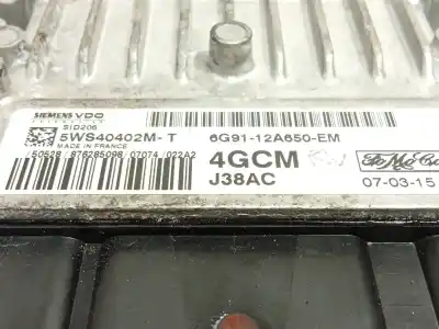Pezzo di ricambio per auto di seconda mano centralina motore per ford s-max (wa6) 2.0 tdci riferimenti oem iam 6g9112a650 5ws40402mt 