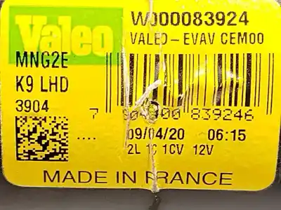 Recambio de automóvil de segunda mano de motor limpia delantero para citroen berlingo furgoneta/monovolumen (k9) 1.5 bluehdi 75 referencias oem iam 9816558880 w000083924 
