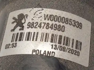 Автозапчасти б/у мотор переднего стеклоочистителя за peugeot 208 ii (ub_, up_, uw_, uj_) 1.2 puretech 130 ссылки oem iam 9824784980 w000085339 