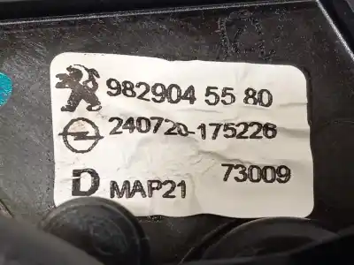 Автозапчасти б/у задний правый стеклорегулятор за peugeot 208 ii (ub_, up_, uw_, uj_) 1.2 puretech 130 ссылки oem iam 9829045580  9829045280