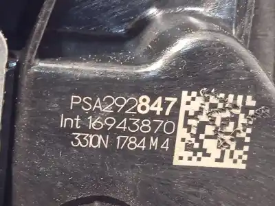 Автозапчасти б/у замок передней правой двери за peugeot 208 ii (ub_, up_, uw_, uj_) 1.2 puretech 130 ссылки oem iam 292847  9829284780