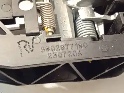 Автозапчасти б/у наружная рукоятка передняя справа за peugeot 208 ii (ub_, up_, uw_, uj_) 1.2 puretech 130 ссылки oem iam 9802977180  