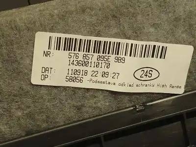 Автозапчастина б/у бардачок для seat ateca (kh7, khp) 1.5 tsi посилання на oem iam 576857095e  576857095e9b9