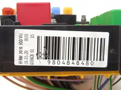 Автозапчасти б/у блок реле/предохранителей за peugeot 208 ii (ub_, up_, uw_, uj_) 1.2 puretech 130 ссылки oem iam 9804848480  