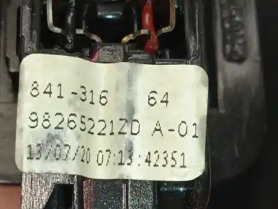 Автозапчасти б/у правая зона за peugeot 208 ii (ub_, up_, uw_, uj_) 1.2 puretech 130 ссылки oem iam 98265221zd  