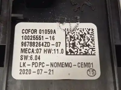 Автозапчасти б/у выключатель левого переднего окна за peugeot 208 ii (ub_, up_, uw_, uj_) 1.2 puretech 130 ссылки oem iam 96788264zd  