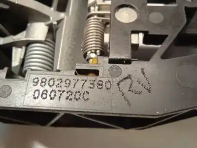 Автозапчасти б/у задняя левая наружная ручка за peugeot 208 ii (ub_, up_, uw_, uj_) 1.2 puretech 130 ссылки oem iam 9802977380  