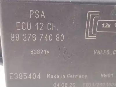 Автозапчасти б/у электронный модуль за peugeot 208 ii (ub_, up_, uw_, uj_) 1.2 puretech 130 ссылки oem iam 9837674080  