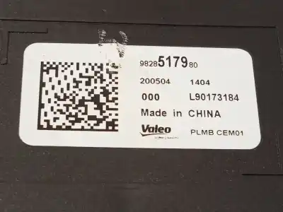 Автозапчастина б/у електронний модуль для peugeot 208 ii (ub_, up_, uw_, uj_) 1.2 puretech 130 посилання на oem iam 9828517980  