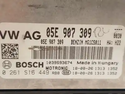 Автозапчастина б/у ебу контролер двигуна для seat ateca (kh7, khp) 1.5 tsi посилання на oem iam 05e907309 0261s16449 
